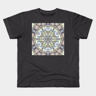 Abstract Mandala Pattern Kids T-Shirt